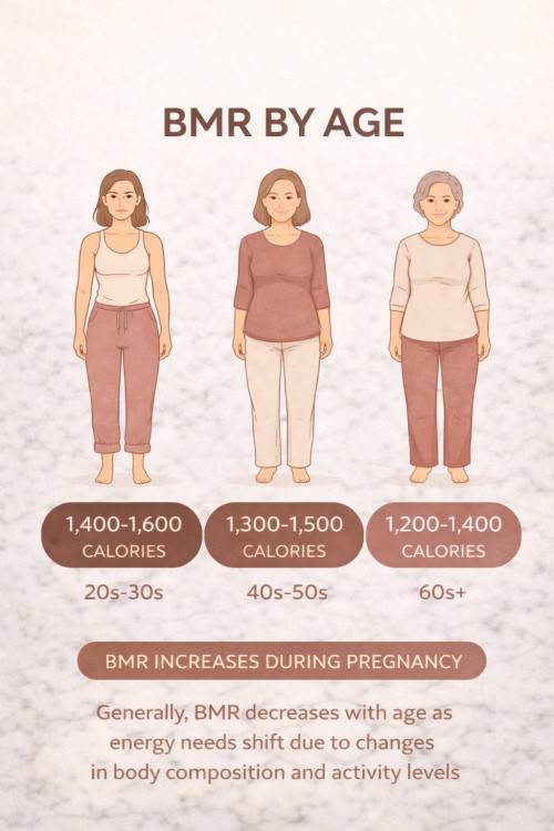 BMR by Age Women