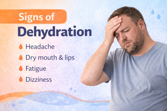 Signs of Dehydration