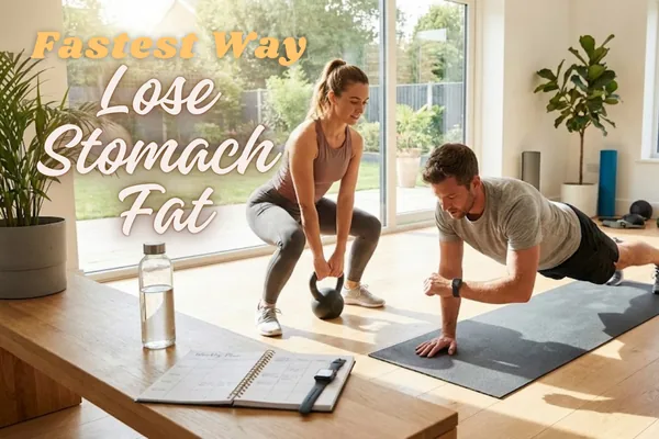 Fastest way to lose stomach fat
