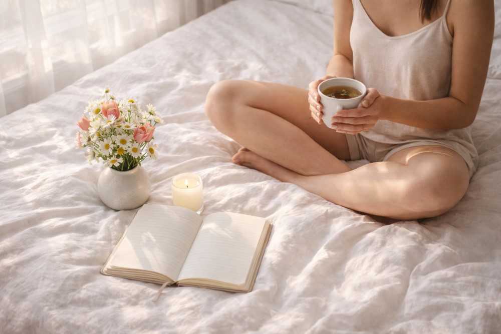 Spring self-care routine for women - 7-day mind and body reset